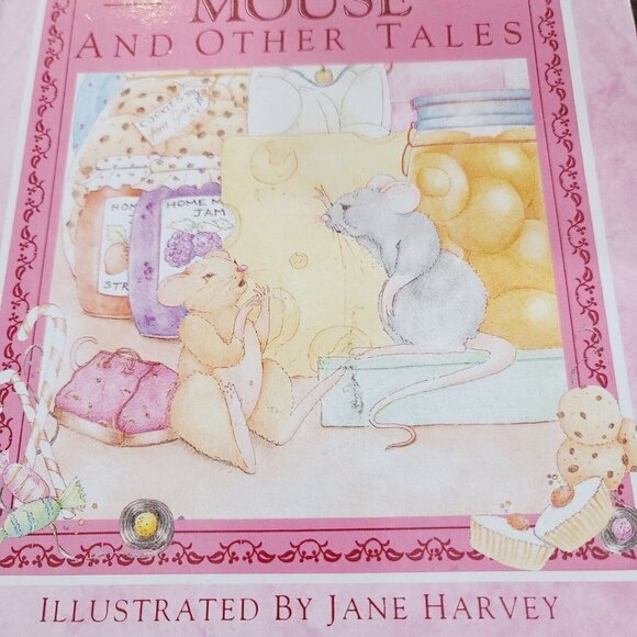 Vintage 1987 Town House & Country Mouse And Other Tales Picture Book Jane Harvey - Picture 2 of 14